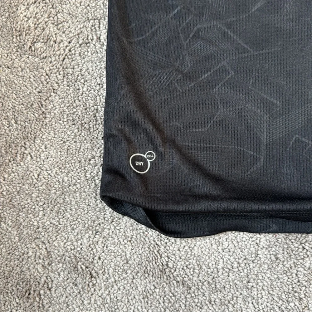 Puma Black Athletic Pullover Hoodie Logo Activewear Lightweight SIZE XL